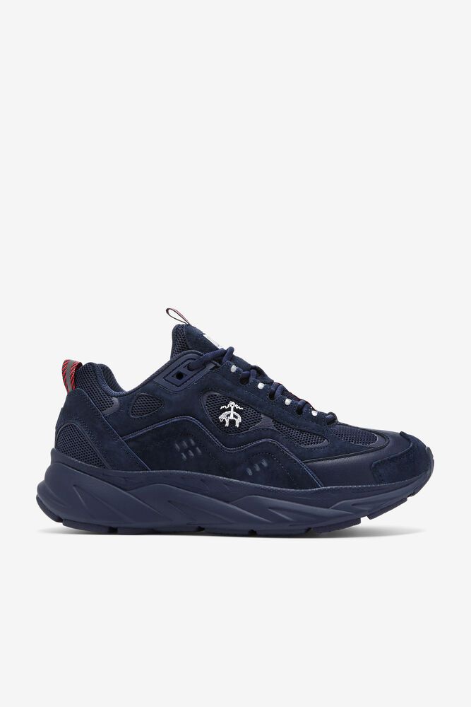 Fila Trainers Womens Navy Trigate X Brooks Brothers - Ireland 74138-XFAB